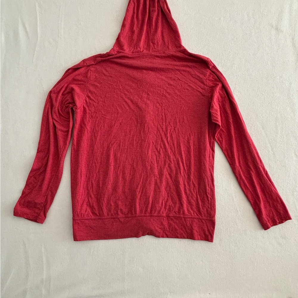 Assholes Live Forever Zip Up Hoodie | Red Graphic Sweatshirt | Size L - Picture 6 of 6